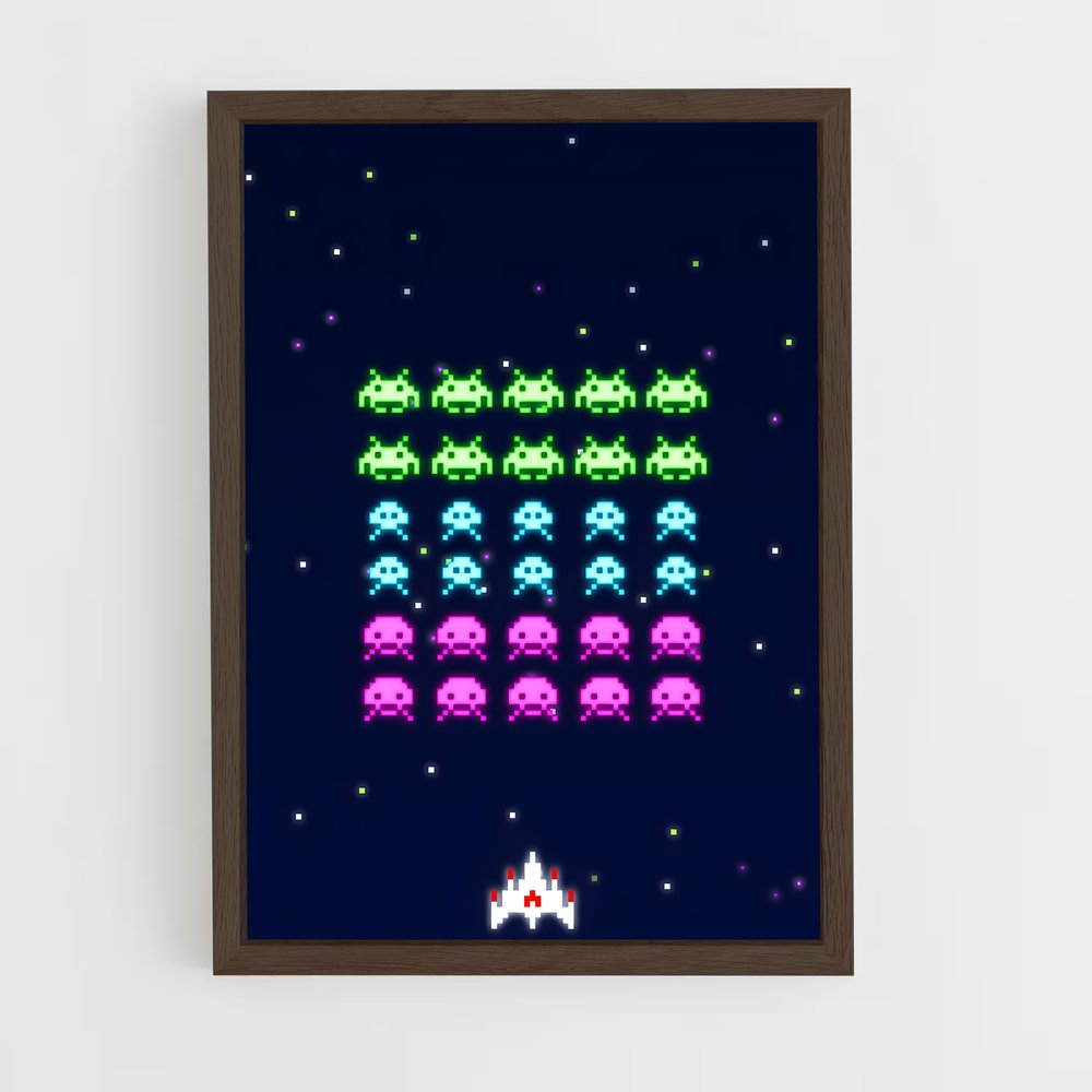 Poster Space Invaders: L’Invasion Retro (vue 5)